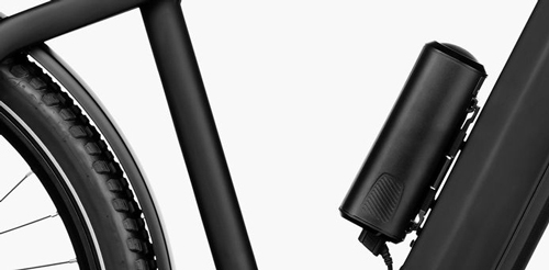 Close-up of Riese & Müller Charger 4 GT Vario Select left handlebar with ergonomic grip and brake lever