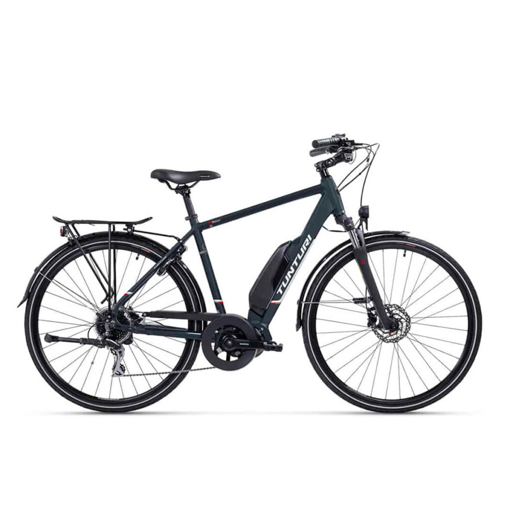 Electric bike Tunturi e-motion main product image. Viewed from the side.