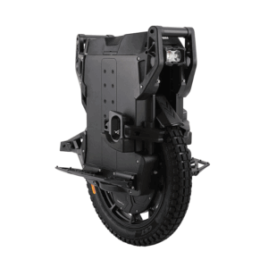 Front angled view of the Veteran Lynx electric unicycle.