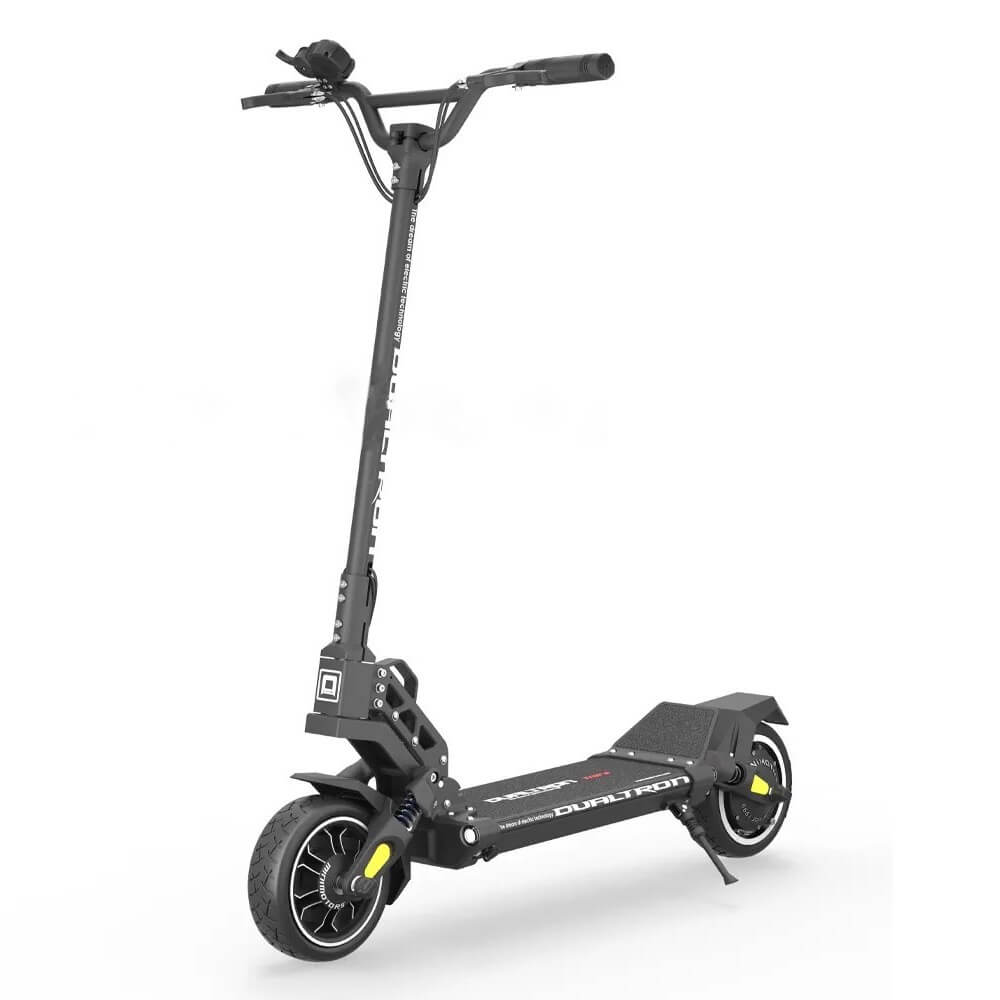 Front angled view of Dualtron Mini Dual Brake electric scooter.
