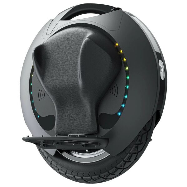 Musta Kingsong KS-16S -yksipyörä oikealta kulmasta.