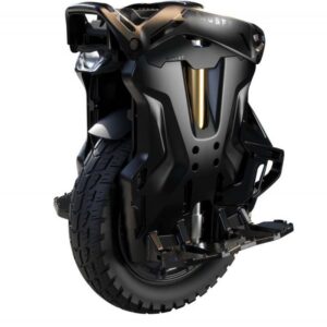 Front side angled view of the Nosfet AERO 50s unicycle.