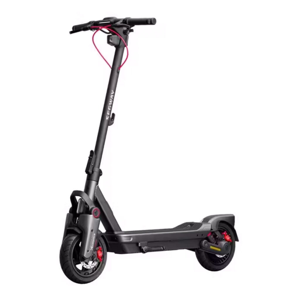 Front side angled view of the Segway Ninebot MAX G3 scooter.