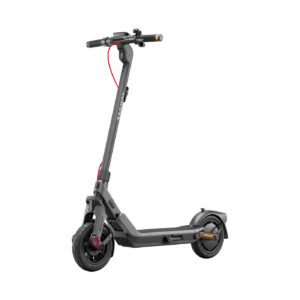 Side angled view of the Segway Ninebot E3 Pro E scooter.
