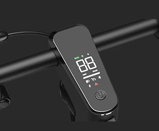 Close-up of the Inmotion Air electric scooter's display.