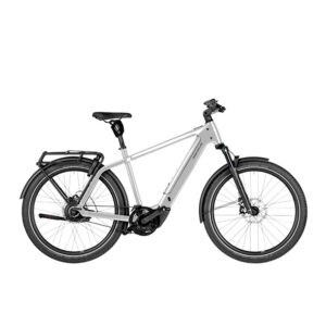 Sivukuva Riese & Müller Charger5 Vario T -sähköpyörästä magnesium-värisenä